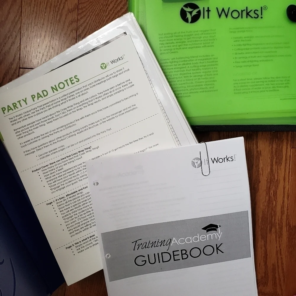 It WORKS information bundle.